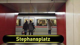 U-Bahn Station Stephansplatz - Vienna  - Walkthrough 