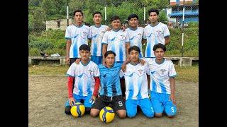 Volleyball Match Seven Brothers VS Radha Krishna Samudaik Club Team gauswara Myagdi 12 Bhadra २०८१