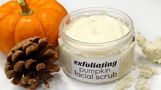 Pumpkin Facial Scrub - DIY Exfoliating Face Scrub