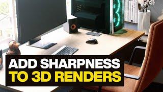 Add Sharpness to Your 3d Renders - Archviz Photoshop Tutorial