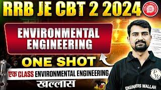 Environmental Engineering In ONE SHOT | RRB JE Civil Engineering Classes| Environmental Engg. RRB JE