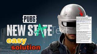 pubg new state not working ? easy solution | developer option desabled