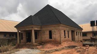 Price Of Stone Coated Roofing Sheets Shingles Black Per Meter In Benin City And Installation.