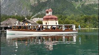 Королевское озеро в Баварии. Königssee.