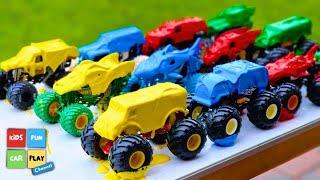 The Monster Truck Color Guessing Game!