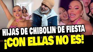 HIJAS DE CHIBOLÍN SE VAN DE FIESTA Y HACEN COMO SI NADA HUBIESE PASADO