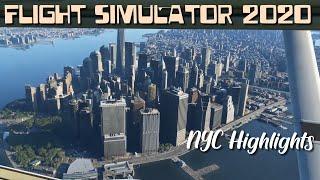 Fly Over New York City in Microsoft Flight Simulator! Amazing Manhattan views!