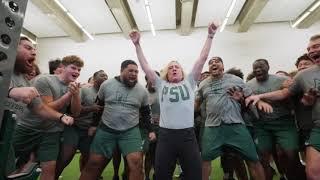 Portland State President Ann Cudd Makes Her Viking Football Debut