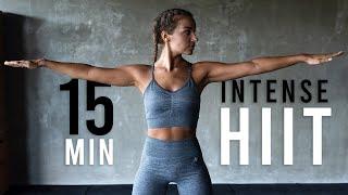 15 Min Intense HIIT Workout For Fat Burn | No Equipment | Do At Home