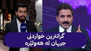 گرانترین خواردنی جیهان لە هەولێر دروست دەکرێت