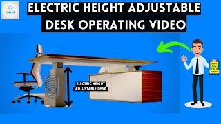 Electric Height Adjustable Desk Operating Video - Value Office Furniture