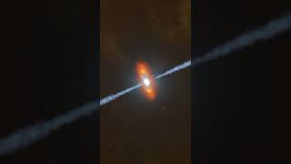 The Oldest Blazar Ever Discovered Is Aiming at Earth #shorts#universe