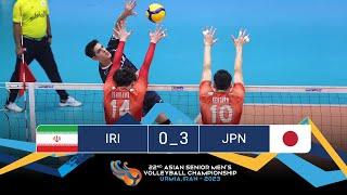 AVC MEN'S CHAMPIONSHIP 2023 | Iran Vs. Japan match highlight