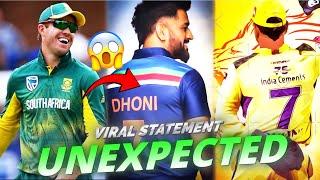 Ab de Villiers ne kaha Dhoni is my goat 🫡