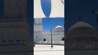 Walkway of Masjid Qiblatain how beautiful place in Madina Madina munawara