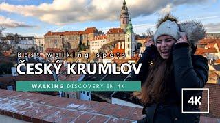 ČESKÝ KRUMLOV WALKING TOUR 4K | A fairytale town you must visit!