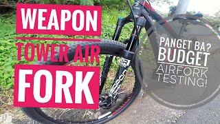 WEAPON TOWER 7 AIR FORK TRAIL TEST | KAYA BA MAG TRAIL?