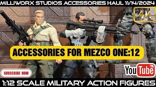 Milliworx Studios 3D Printed Weapons and Accessories for 1:12 Scale Haul 11/14/2024 #mezcoone12