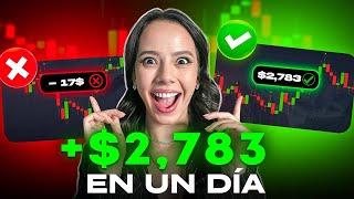 LA FORMA MÁS FÁCIL DE GANAR +$2,783 EN 11 MINUTOS | INVERSIONES