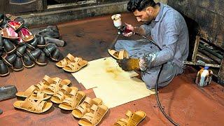 How Peshawari Shoes Are Made