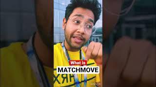 What is matchmove in vfx #shorts #viral #shortvideo