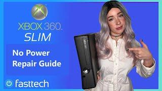 Xbox 360 Slim No Power Repair Guide (RF Board C57 Capacitor Fix)