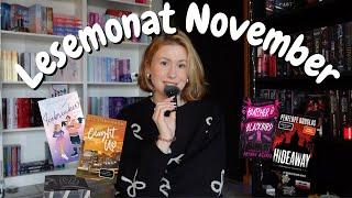 Lesemonat November ⭐️️ | Tbr geschafft? Neues Jahreshighlight, Sportsromance, Dark Romance,....