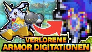 Die VERLORENEN Armor Digitation aus DIGIMON ADVENTURE!