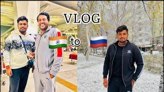 My Journey️ from INDIA to RUSSIA(MBBS Abroad)vlog #travel #russia #gurjar #mbbsabroad