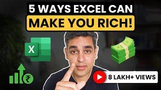 How I MADE MONEY from EXCEL and YOU CAN TOO! | Career Tips 2023 | Ankur Warikoo Hindi