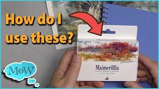 Why These Colors?  My Maimeriblu 6-Color Watercolor Set.