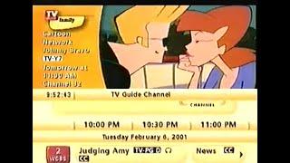 *Rare* 2001 TV GUIDE Channel | February 6, 2001 (60fps)