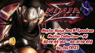 Ninja Gaiden Sigma Master Collection - Master Ninja Any% Speedrun PC - 02:14:44IGT/02:31:10RTA [WR]