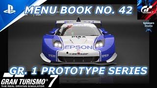 Gran Turismo 7 Cafe Menu Book No. 42 | GT7 Book No. 42 - GR. 1 Prototype Series