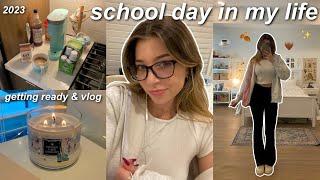 SCHOOL DAY IN MY LIFE (first day) | school vlog, studying, my routine