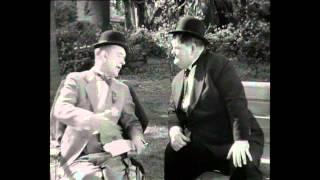 Laurel and Hardy: Why didn't you tell me you had 2 legs