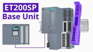 Introduction to ET 200SP Base Unit (Overview & Usage)