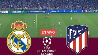 [EN VIVO] Real Madrid vs Atlético de Madrid. UEFA Champions League 24/25 Partido Completo-Videojuego