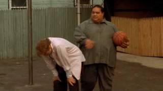 The Sopranos - Ralphie and Vito play basketball