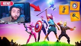 NEW AVENGERS LTM FIRST IMPRESSIONS!! (Fortnite Battle Royale - Endgame)