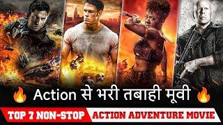 Top 7 Best Non-Stop Action Adventure movies in hindi dubbed available on netflix, prime video