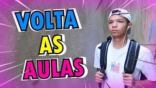 VOLTA ÀS AULAS E PULEI O MURO DA ESCOLA