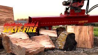 SPLIT-FIRE 4209 Log Splitter in Action