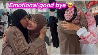 Emotional good bye  | Sitara yaseen vlog
