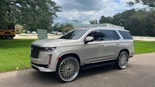 2022 #cadillac #escalade on 30” #forgiato