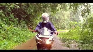 Karike to bhagamandala  road just after land slide