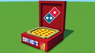 Minecraft Tutorial: How To Make A Domino's Pizza House