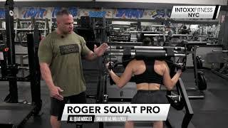 Rogers Squat Pro Demonstration. Intoxx Fitness Oakwood