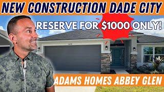 Get Ready to Own Your DREAM HOME! Adams Homes New Construction | Abbey Glen, Dade City Florida