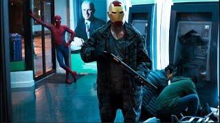 Spider-Man vs Avengers - ATM Robbery Scene - (Hindi) | Spider-Man Homecoming (2017) Movieclip In 4K